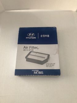 Hyundai Sonata Air filter