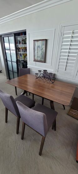 Table And 4 Chairs