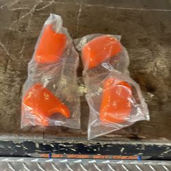 2007-2017 Wrangler JK Seat Belt Trim In orange