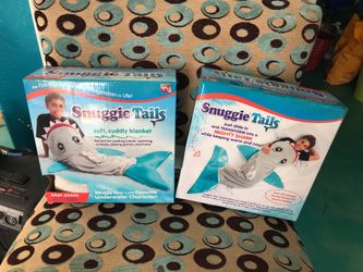 2 brand new in box Snuggie tails , $20 for both