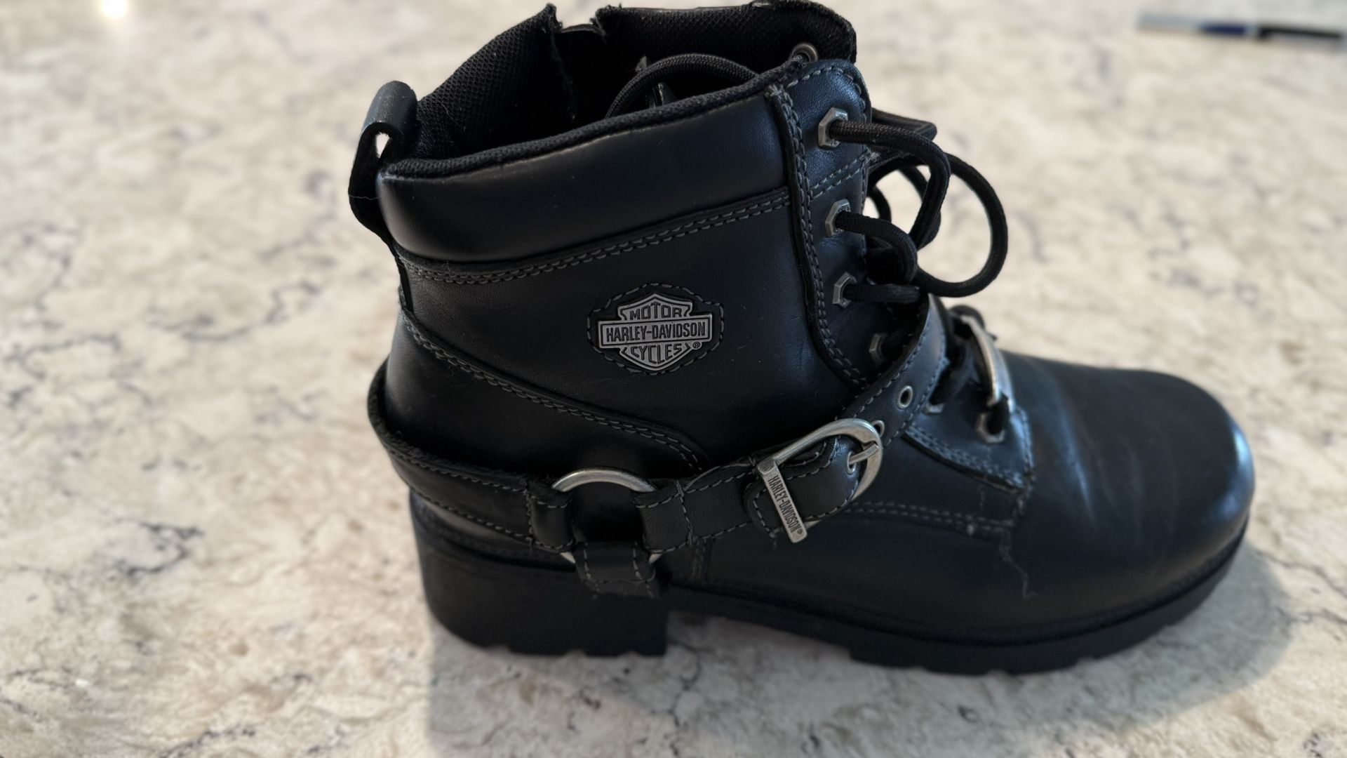Harley Davidson riding boots size 9