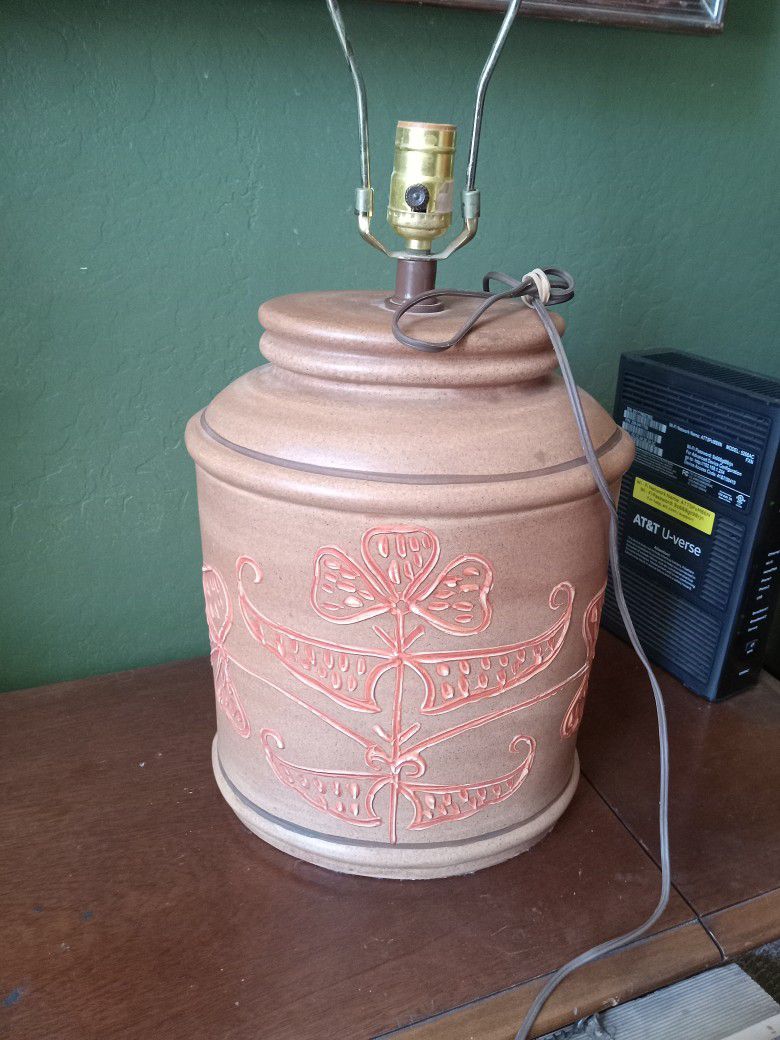 Vintage Lamp No Shade