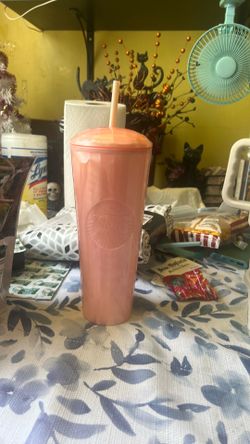 Pink Starbucks cup