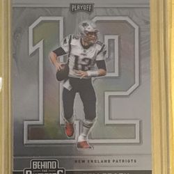 Tom Brady 2020 Playoff "Behind The Numbers" Insert PATRIOTS #BTN-4