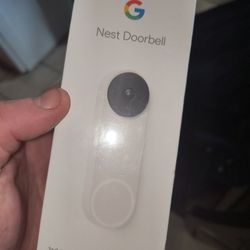NEW IN BOX google Nest Doorbell 2nd Gen
