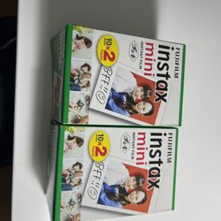 Fujifilm Instack  Mini Instant Film, Two Boxes