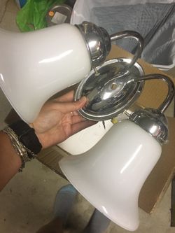vanity fixture two head