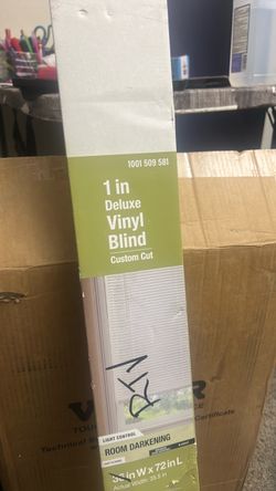 1in deluxe vinyl blind
