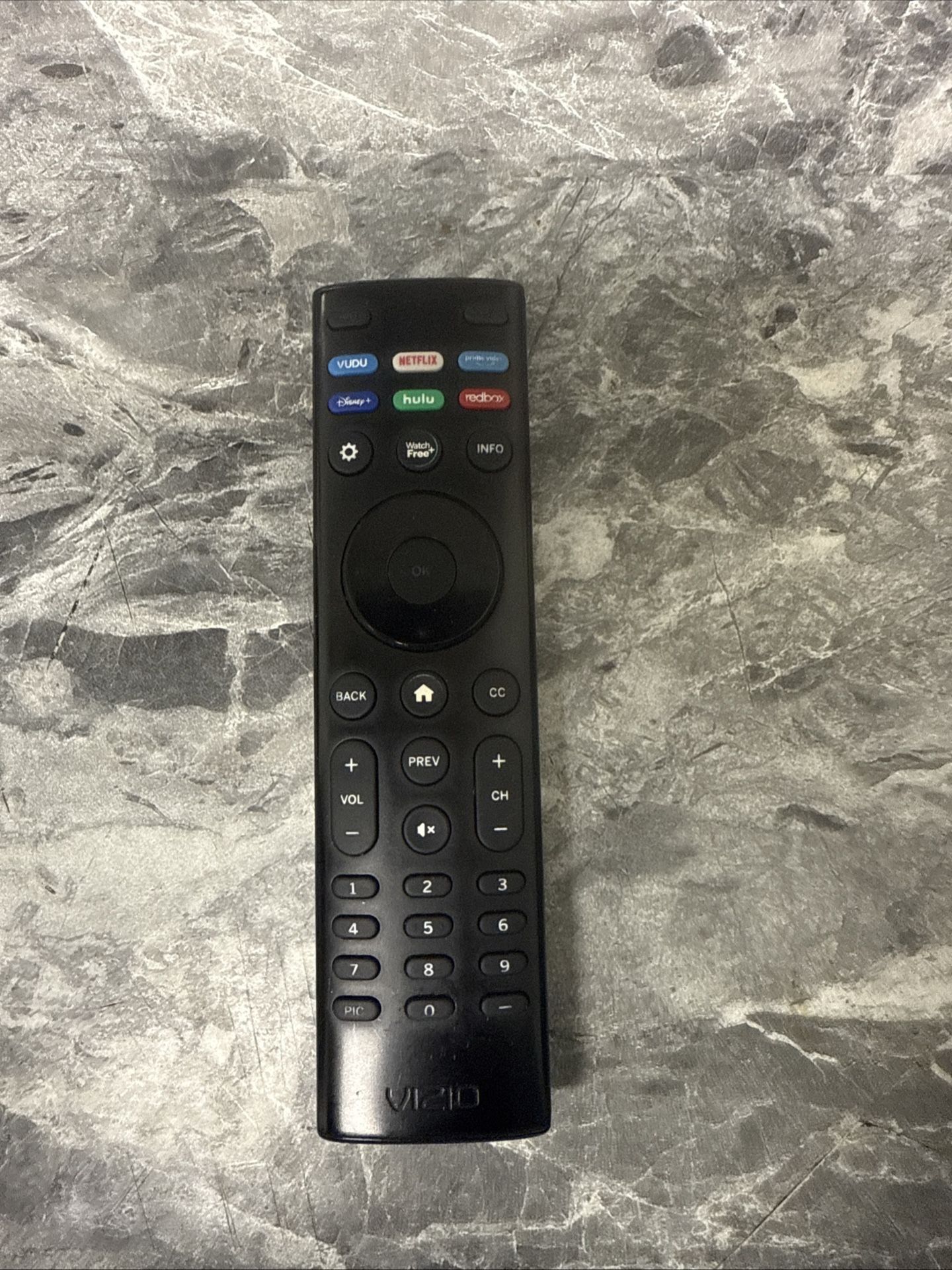 VIZIO ~ Original Smart TV Remote (Model No. XRT140L-12034) with Batteries