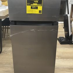Stainless Steel Mini Fridge- 4.5 Cubic Feet