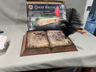 Halloween Ghost Writing Book