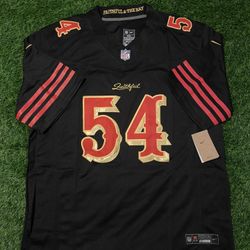 San Francisco 49ers Fred Warner Rivalries Collection Jersey Men’s XXL