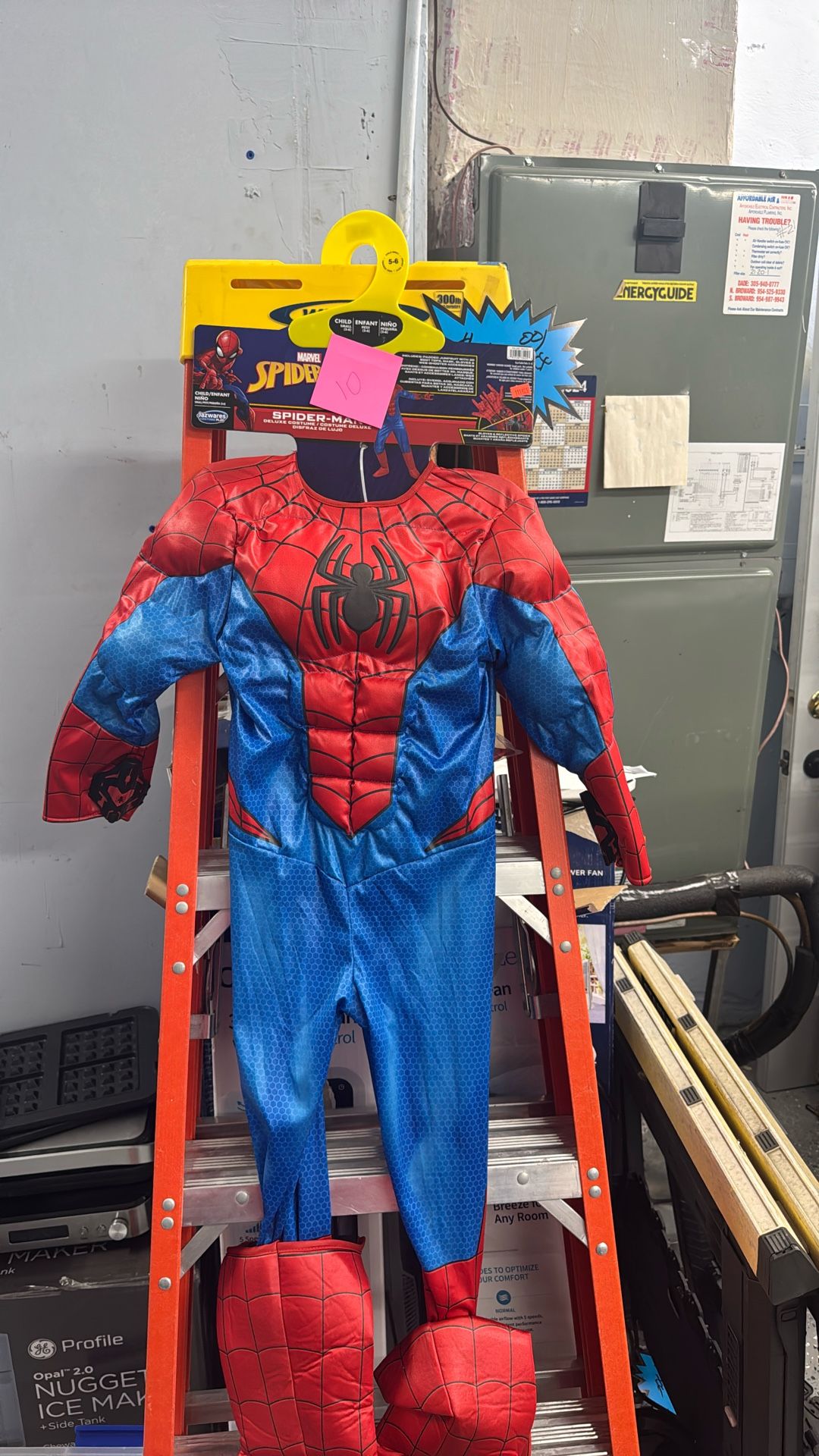 Spider-Man Costume Size 5 To 6