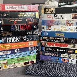 VHS tapes