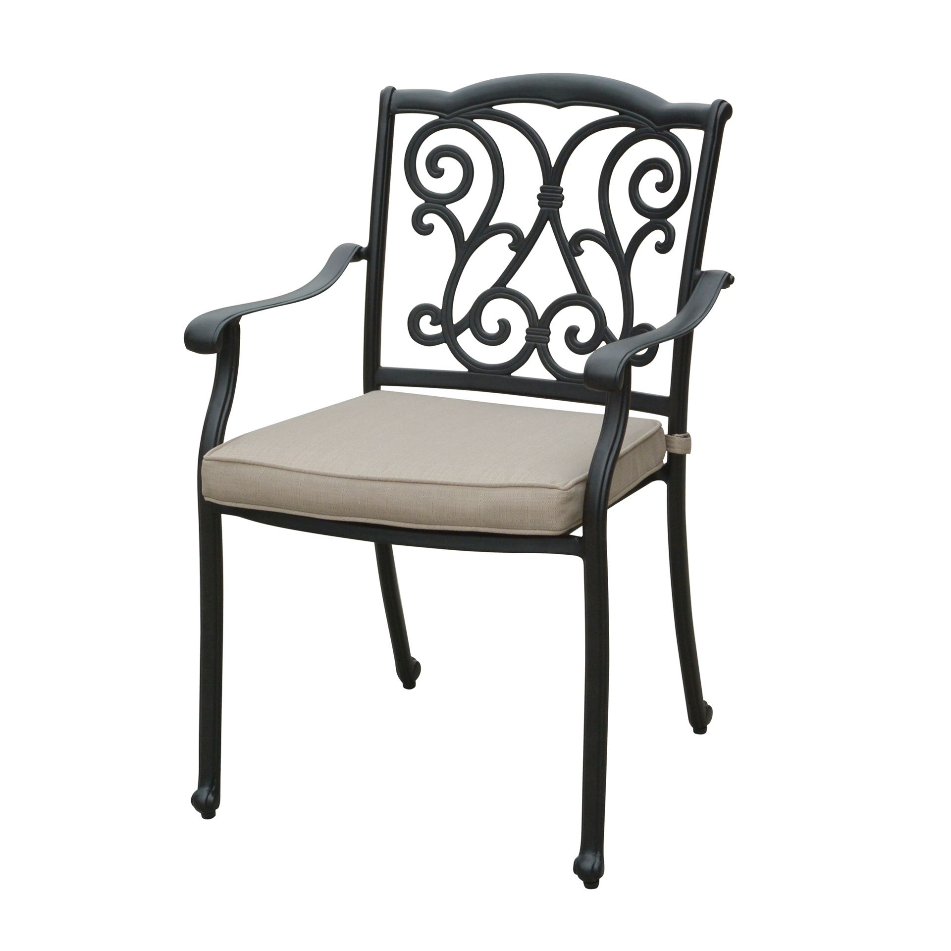Brand new cast aluminum patio dining chair X4. Warehouse clearance sale!