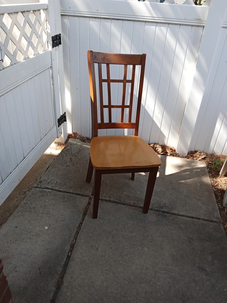 Wooden Accent Chair 