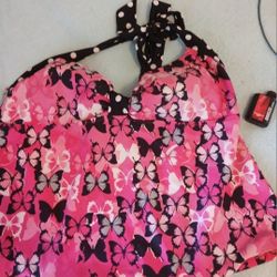 Torrid  Halter bathing suit top 