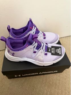 Under Armour girls shoes size 2