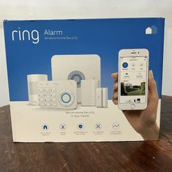 New Ring Alarm Wireless Home Security 