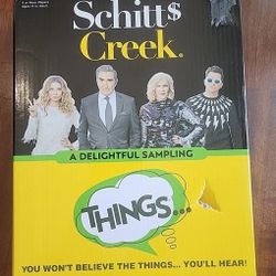 Schitts Creek A Delightful Sampling Things Card Game 100 Topic Cards Sealed New