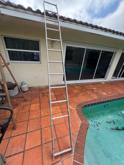 12’ Aluminum Straight Ladder