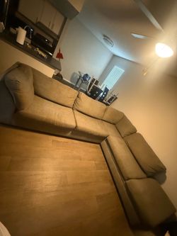 Large L-shaped Sectional Couch- Good condition