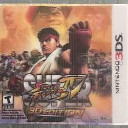 Nintendo 3DS Super Street Fighter IV 3D Edition Video Game