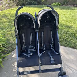 Uppababy G-Link Double Stroller With Travel Bag