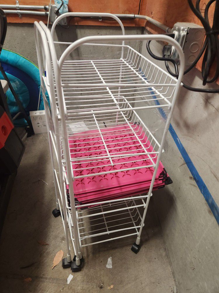 Storage Shelves With Wheels 