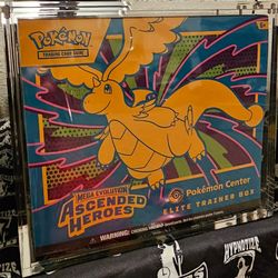 Ascended Heros Pokemon Center ETB With Acrilic Case