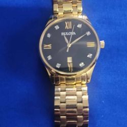 Bulova Men's Watch Diamond Collections 97d108