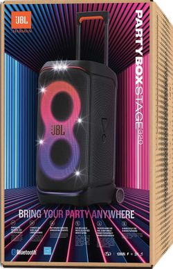 Jbl Party Box Stage 320 Newest Model Portable Bluetooth Speaker 