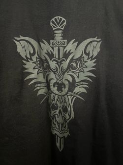 MENS NEW THE BEARD STRUGGLE SHIRT BLACK 2XL