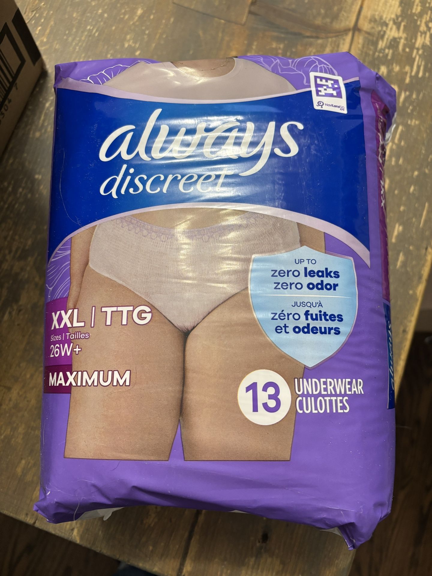 Always Discreet Underwear XXL