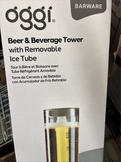 Oggi Beer & Beverage Tower with Ice Tube