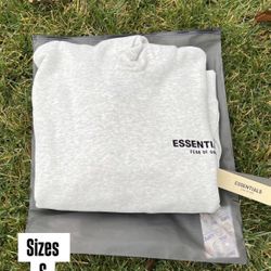 Light Oatmeal Essential Hoodie 