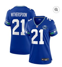 Seahawks 50th Anniversary womens Retro Jersey