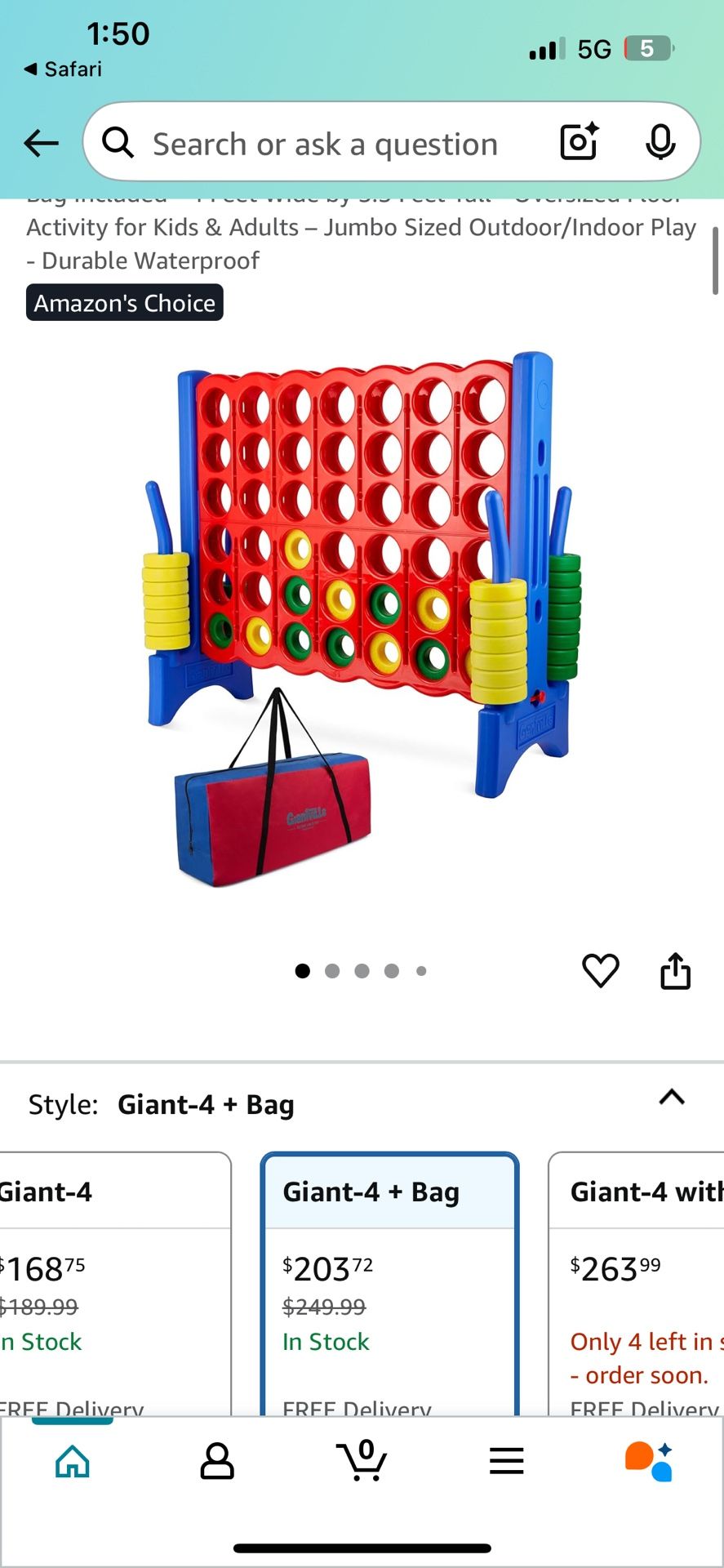 Giantville Connect Four 