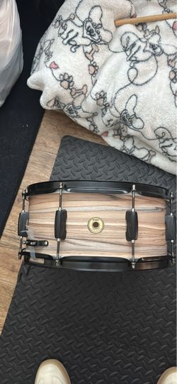Tama woodworks zebrawood snare 16x6.5