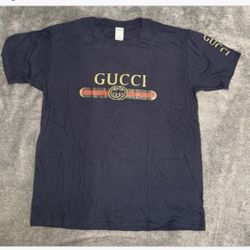 Women’s Size M Gucci T-Shirt Navy 