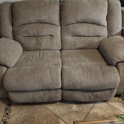 Beautiful Loveseat, Power Recliner, Double Seat, $400 Obo