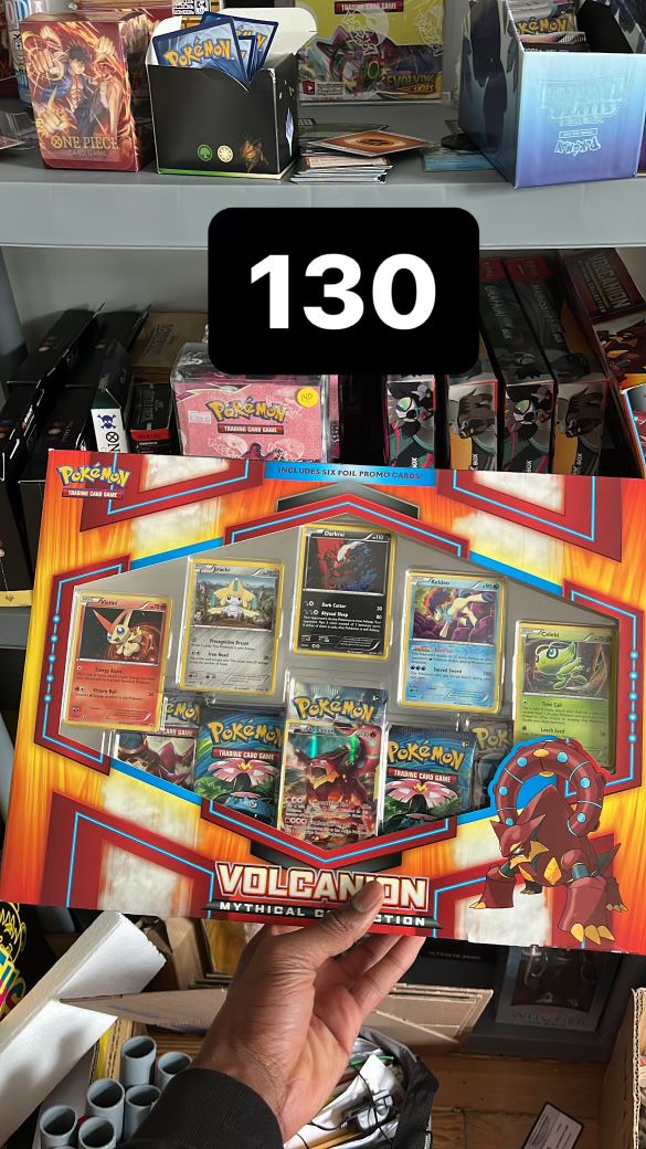 Pokemon Volcanion  Mythical collection 