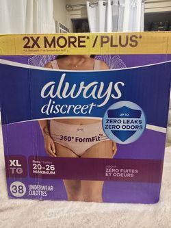 Sale!!New! Always Maxi Pads (38)     Xl/TG ( Reseda CA)