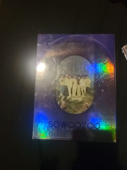 BTS DVD set with photocards and mini stand up
