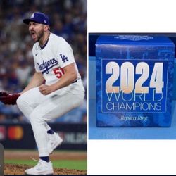 Dodgers Alex Vesia WS Giveaway Ring 2025