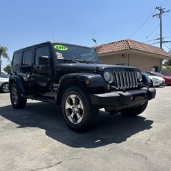 2017 JEEP GRANGLER SAHARA $2700 DP