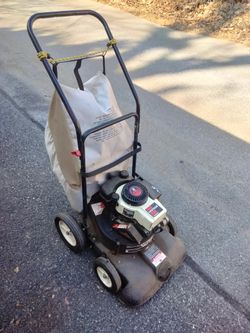 leaf/trash vac chipper 4 hp vantage