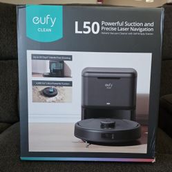 eufy Clean L50 SES with 60 Day Self-Empty Station, Multi-Floor Cleaning, Customizable Mapping