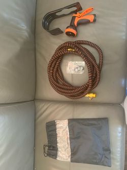 Expandable Garden Hose with Spray Nozzle
