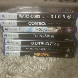PS5 Game Bundle – Far Cry 6, Valhalla, Tales of Arise